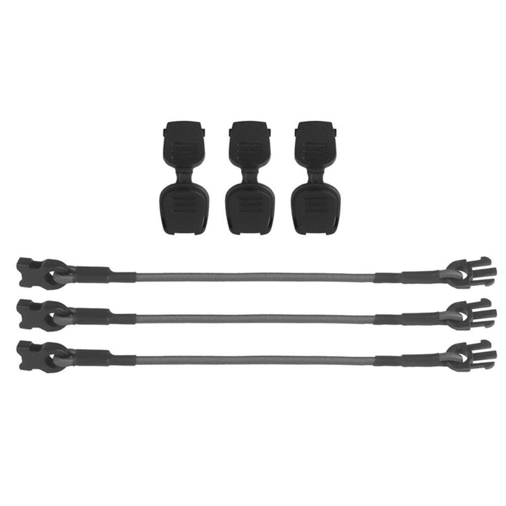 3Pcs/set with Quick-release Buckle Multipurpose Fixing Strap Outdoor Gear Organizing Rope Camping
