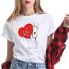 Милые футболки с героями мультфильмов для женщин, Harajuku Kawaii, шотландский терьер, футболка с животным принтом, женские летние милые топы, футболка для любителей собак