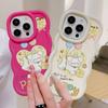 Mobile Phone Cases for iPhone 11 13 XR 15 Pro Max 12 14 Pro Max Case iPhone 16 7 Plus 8 Plus XS Max 15 Plus Macaron Cartoon Cute Anti-fall Waterproof