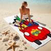 1pc The Wiggles1 Beach Towel, Comfortable and Thick, and Swimming/Bath/Picnic/Camping Towel, Suitable for Seaside Beaches