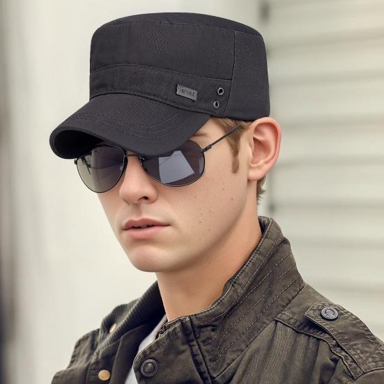 Унисекс кадетская военная кепка регулируемая тактическая кепка оператора с плоским верхом бейсболка для улицы шляпа от солнца для прогулок яхтинг