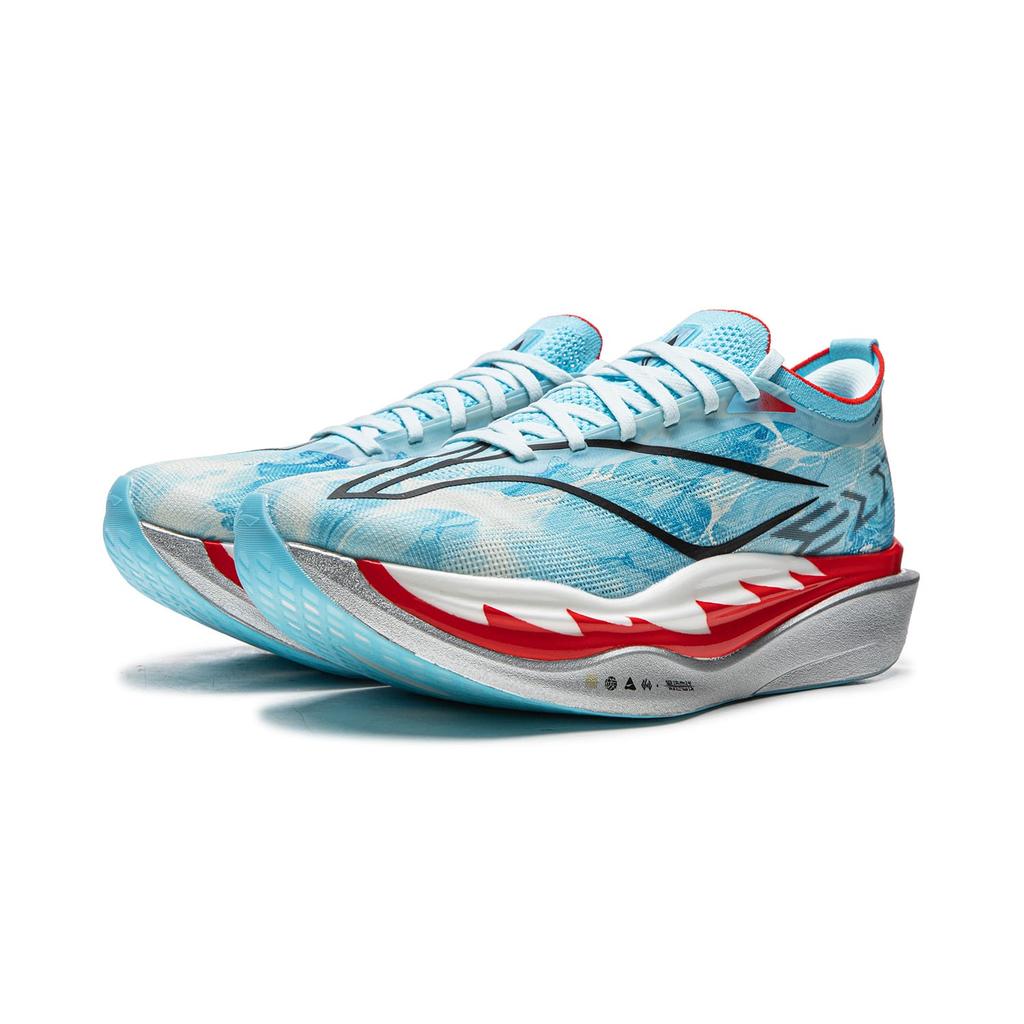 Li Ning Feidian 6 ELITE Амортизация Скользкие Устойчивые к истиранию Дышащие Низкие Карбоновая пластина Беговые кроссовки ARMW001-31