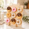 Wall Mounted Doughnut Display Stand 9 Capacity Household Doughnut Rack  Wedding Supplies