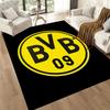 Borussia Dortmund Floor Mat Suitable For Outdoor Decorate Room Entryway Game Room Antislip Carpet Anime Office Decor