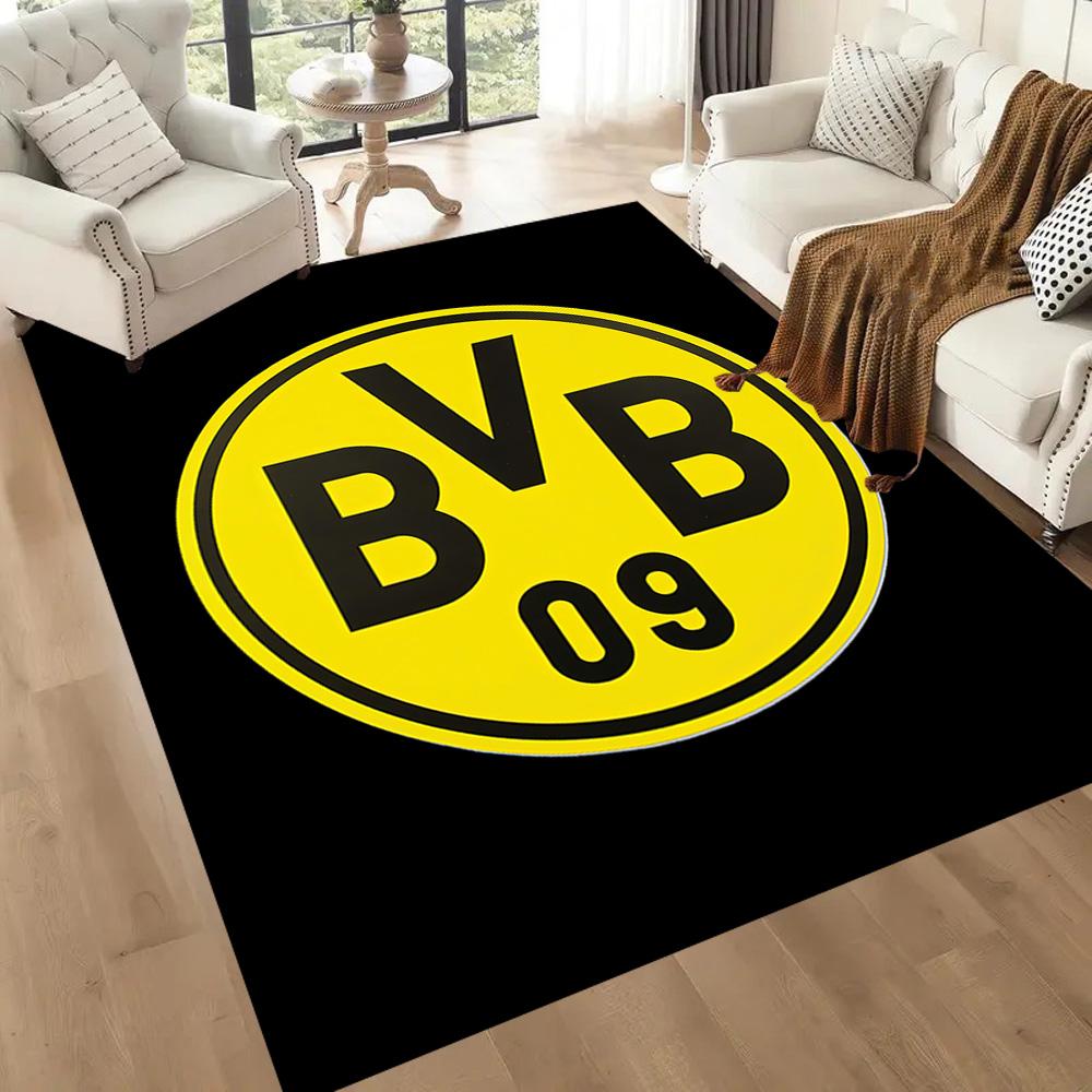 Borussia Dortmund Floor Mat Suitable For Outdoor Decorate Room Entryway Game Room Antislip Carpet Anime Office Decor