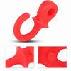 4Pcs Rubber Bow String Stabilizer Red Silencer Accessories Bowstring Shock Absorber  Bowstring