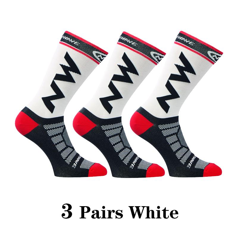 3 пары носков для велоспорта NW мужские носки для бега для занятий спортом на открытом воздухе мужские носки средней длины для шоссейного велосипеда профессиональные дышащие носки для альпинизма и горного велосипеда
