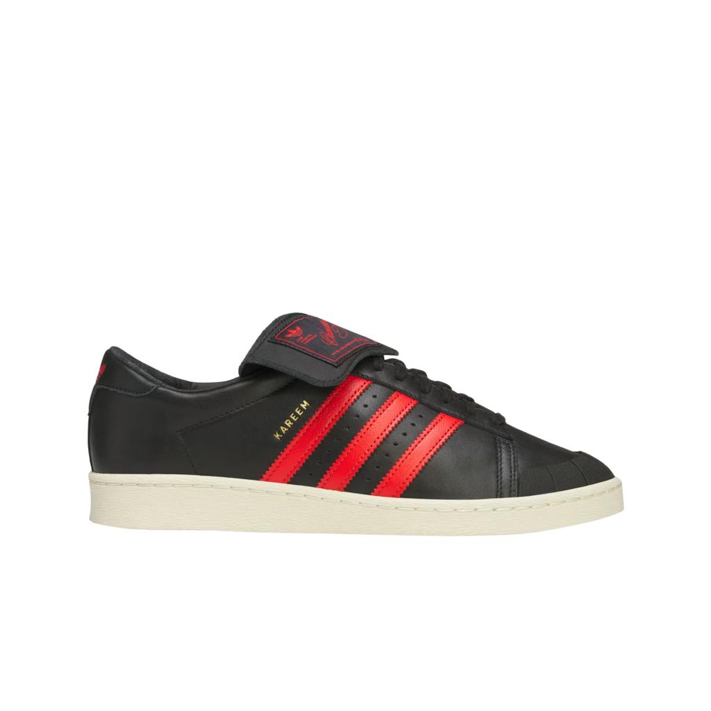 Willy Chavarria x adidas Jabbar Low Черно-Красные Мужские Кроссовки Core-Black JP6111