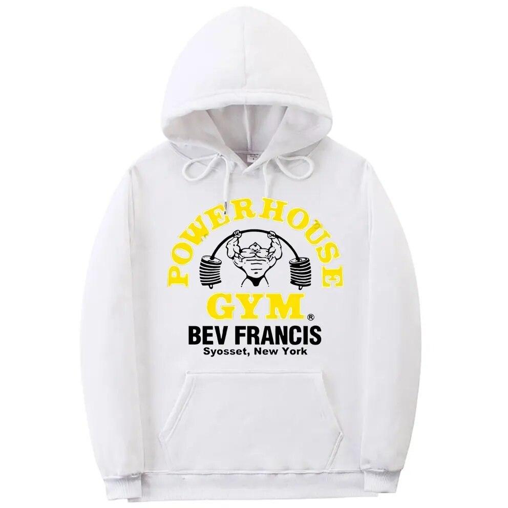 Powerhouse Gym Harajuku Geek Забавная толстовка унисекс Женская мода Повседневная свободная толстовка с длинными рукавами с круглым вырезом унисекс хлопковые толстовки