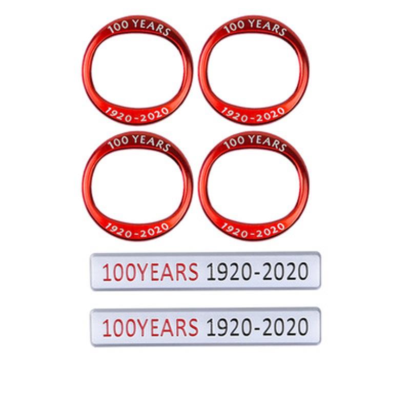 For Mazda 3 6 CX-5 CX-3 CX-30 1920- Centennial Patch Body and Wheel  Decoration