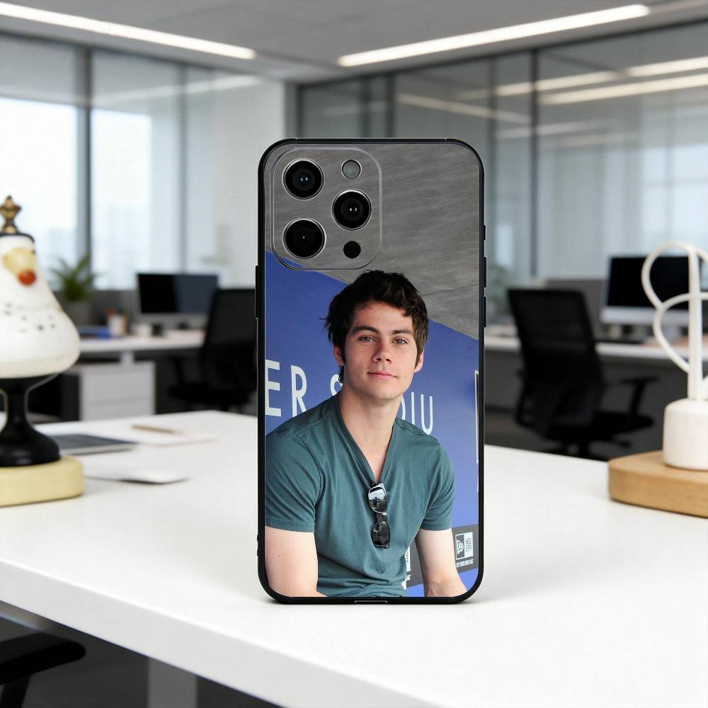 D-Дилан О'Брайен-DO-ES Чехол для телефона для iPhone 17,16,15,14,13,12,11 Plus,Pro Max,XS,Мягкий силиконовый черный чехол
