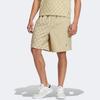 adidas Повседневные спортивные шорты с принтом Neo Pattern и шнурком для мужчин, коричневые, желтые IB5846