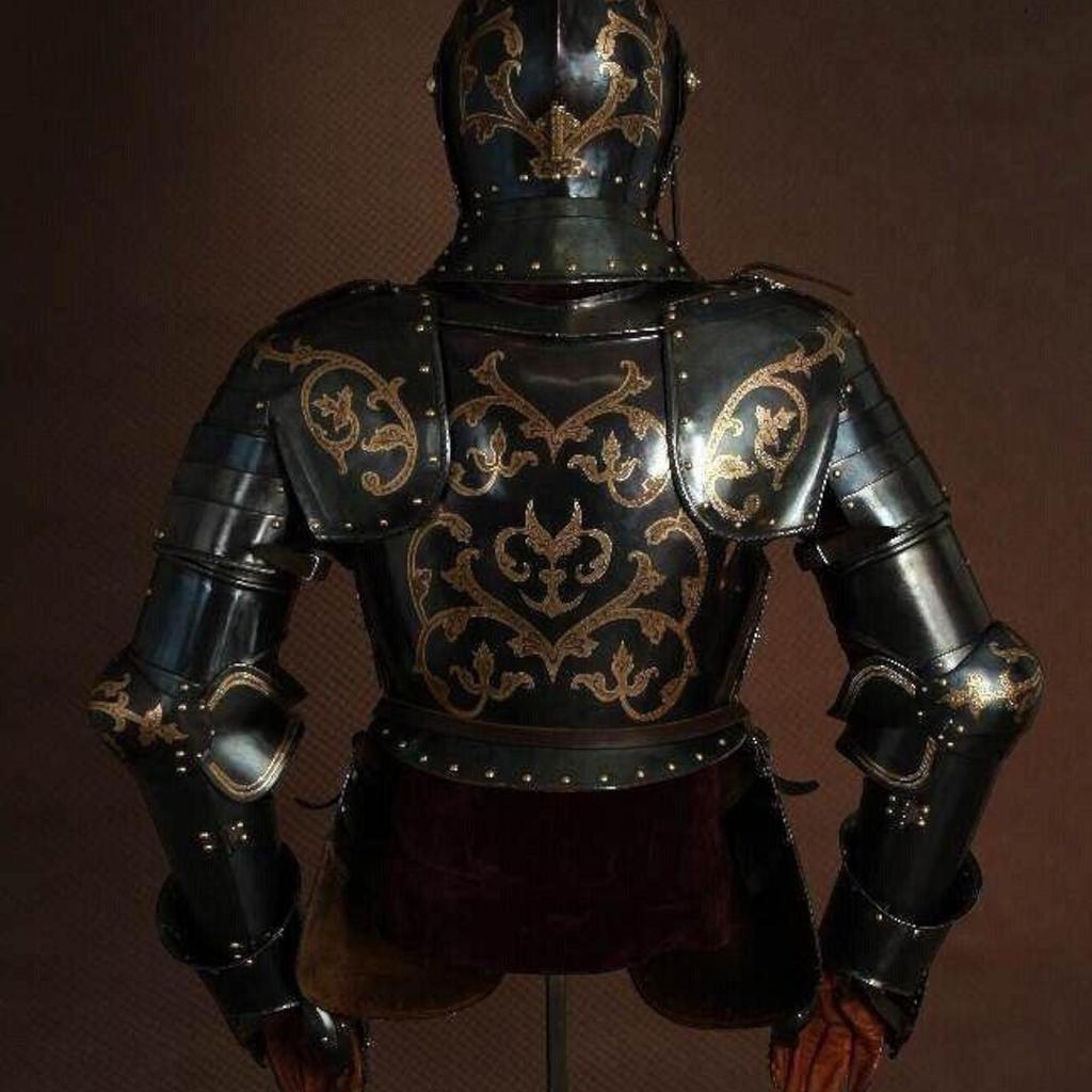 18GA MEDIEVAL HALF BODY ARMOUR Anton Peffenhauser's Competition Armor Replica