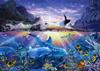 YANOMAN In Jigsaw Puzzle LASSEN Ocean Dance Includes Piece Request Service and Jigsaw Puzzle Instructions (Yanoman) [Made Japan] 500-Piece (38x53cm)