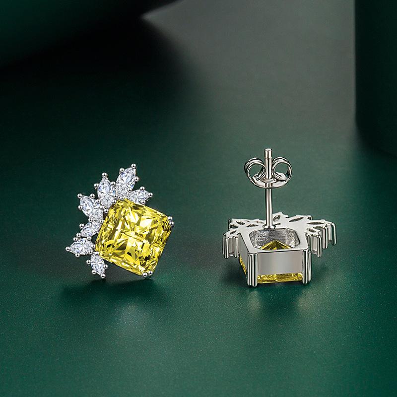 Sace Gems Classic Copper Alloy Zircon Earrings Ladies Jewelry Wedding Promise Party Gift