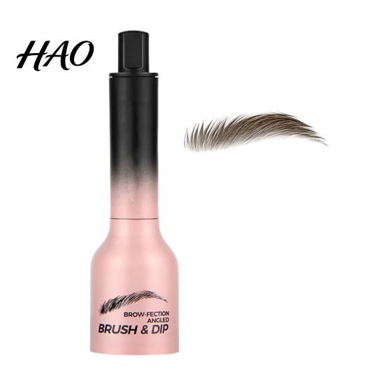 Brow Makeup Pencil Eyebrow Angled Brush Waterproof Long Lasting Smudge-proof Dip Hair Strokes Fine Tip Pen Quick Drying Natural Tint Dye