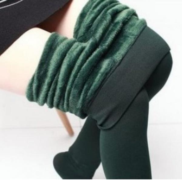 Модные толстые колготки на эластичной флисовой подкладке с начесом, теплые зимние брюки, теплые леггинсы