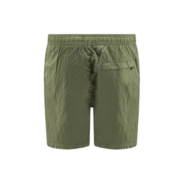 STONE ISLAND Шорты с логотипом Шалфей Мужские Низ Зеленый 7815B0948-V0055
