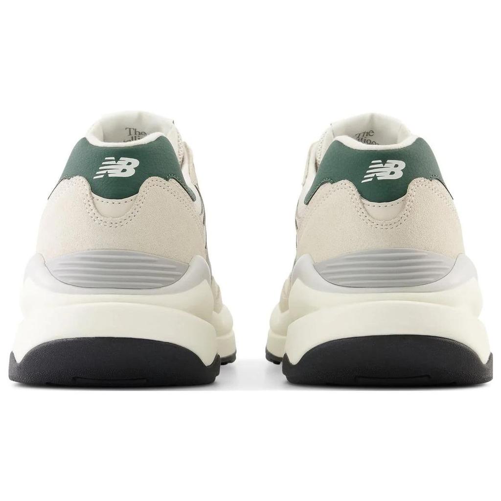 New Balance Nb 5740 Удобные Универсальные Прочные Низкие Кроссовки для Бега Унисекс кроссовки Молочно-белый Зеленый M5740ESA