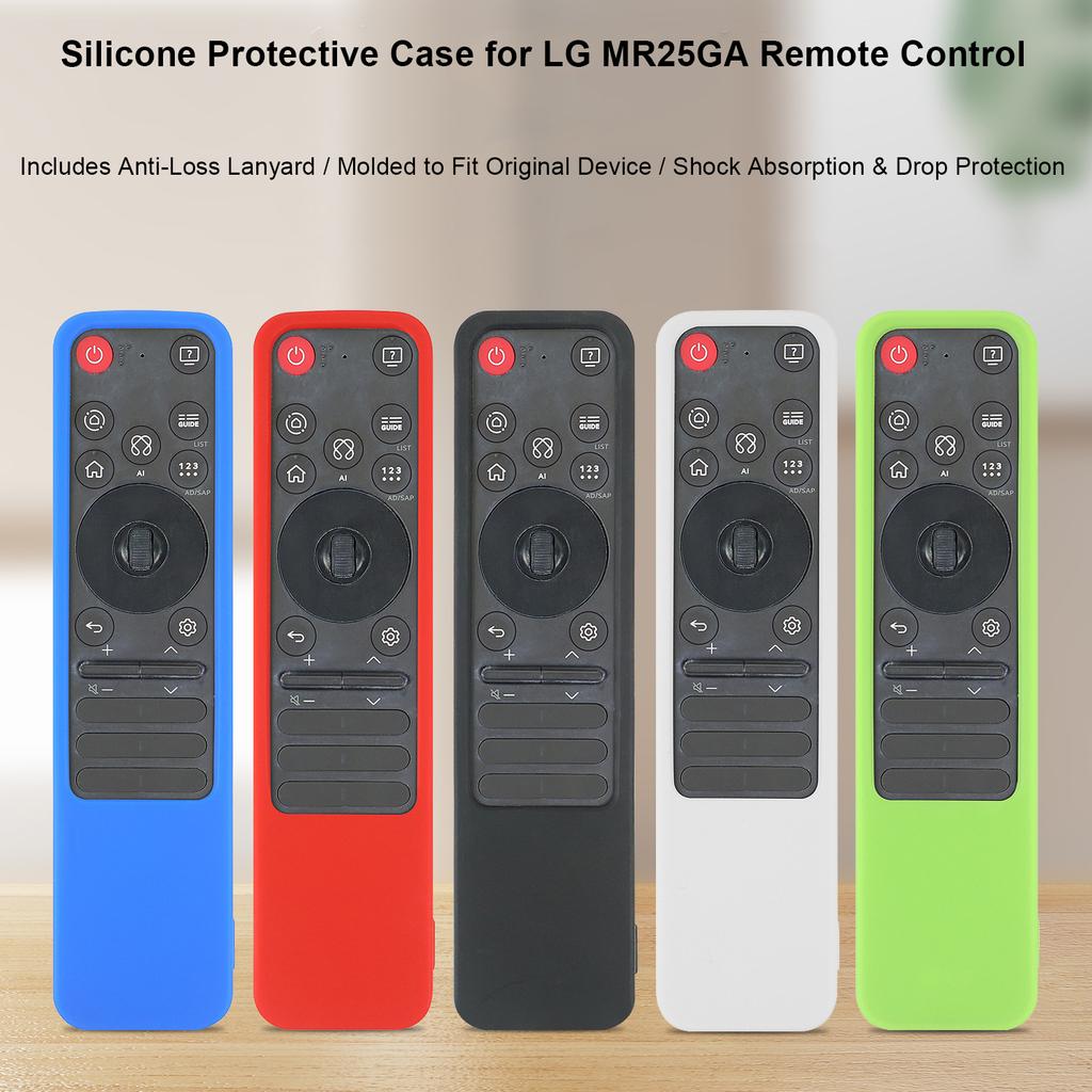 5 вариантов цвета Мягкий Прочный Силиконовый Чехол Корпус Для Пультов LG MR-25GA Нескользящая Текстура Оболочка Защитные Чехлы С Шнурком