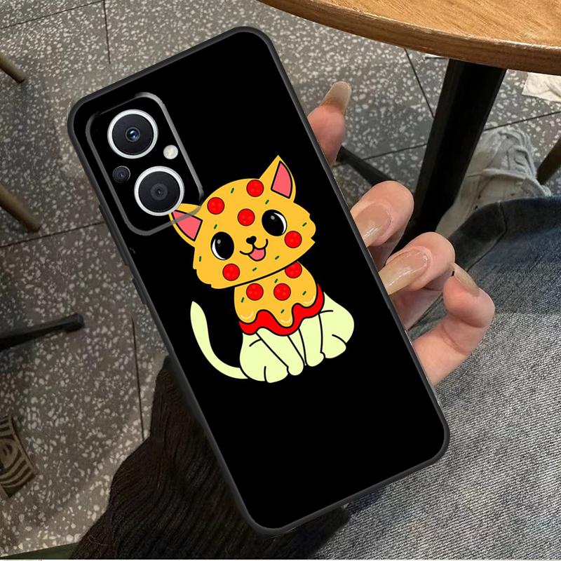 Милый чехол Kawaii Blueberry Cat для OPPO Reno 10 Pro 4 5 6 7 8 Lite 8T 4Z 5Z OPPO Find X5 Lite X2 X3 Neo X6 Pro Cover