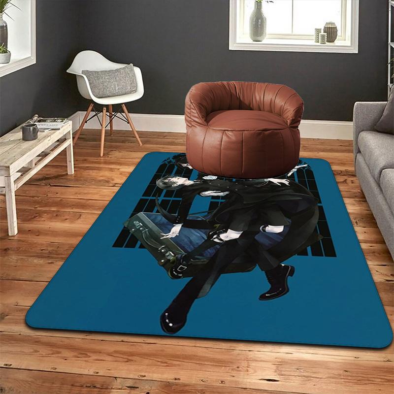 Black Butler Rug Floor Mat for Living Room or Bedroom Soft and Comfortable Carpet a Gift for Birthday and Holiday.NFF0928266