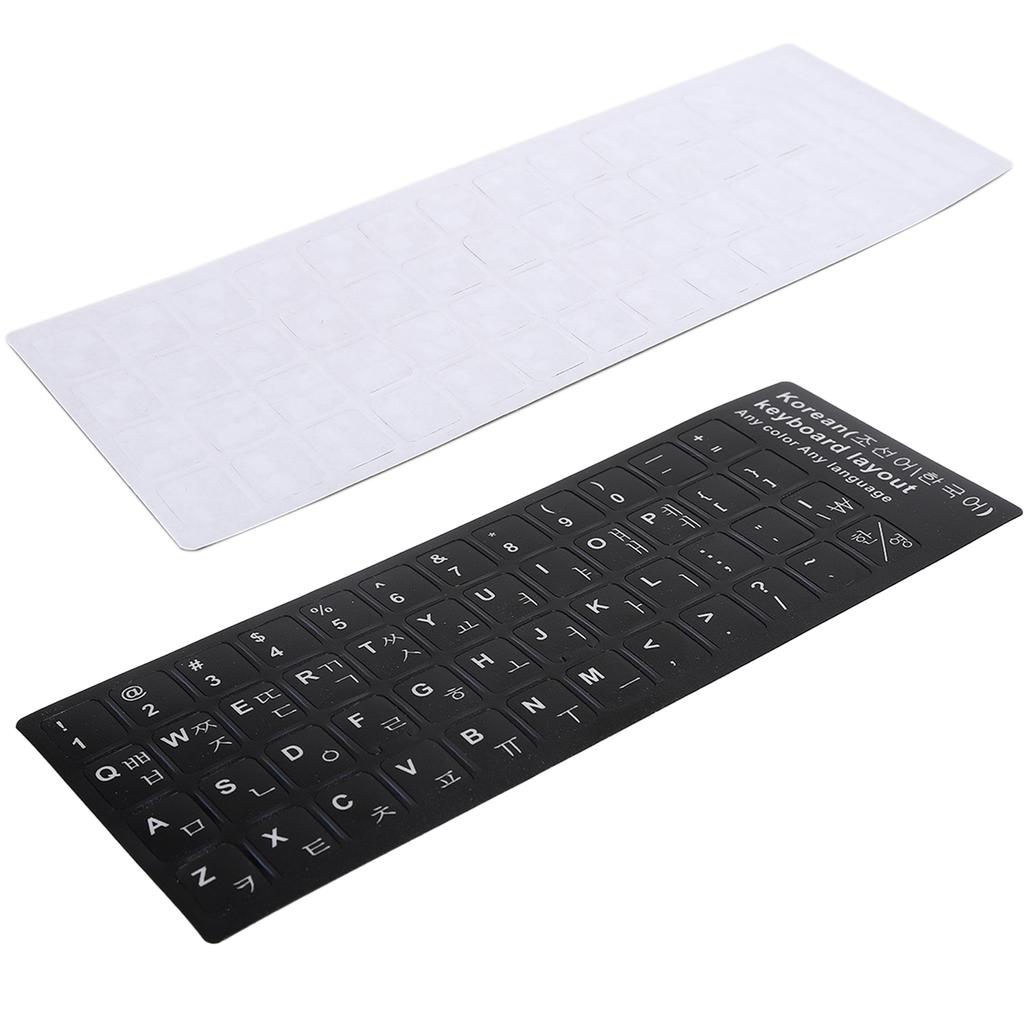 Keyboard Sticker Korean Waterproof Accessories for 10 17in Laptop Notebook Desktop Computer