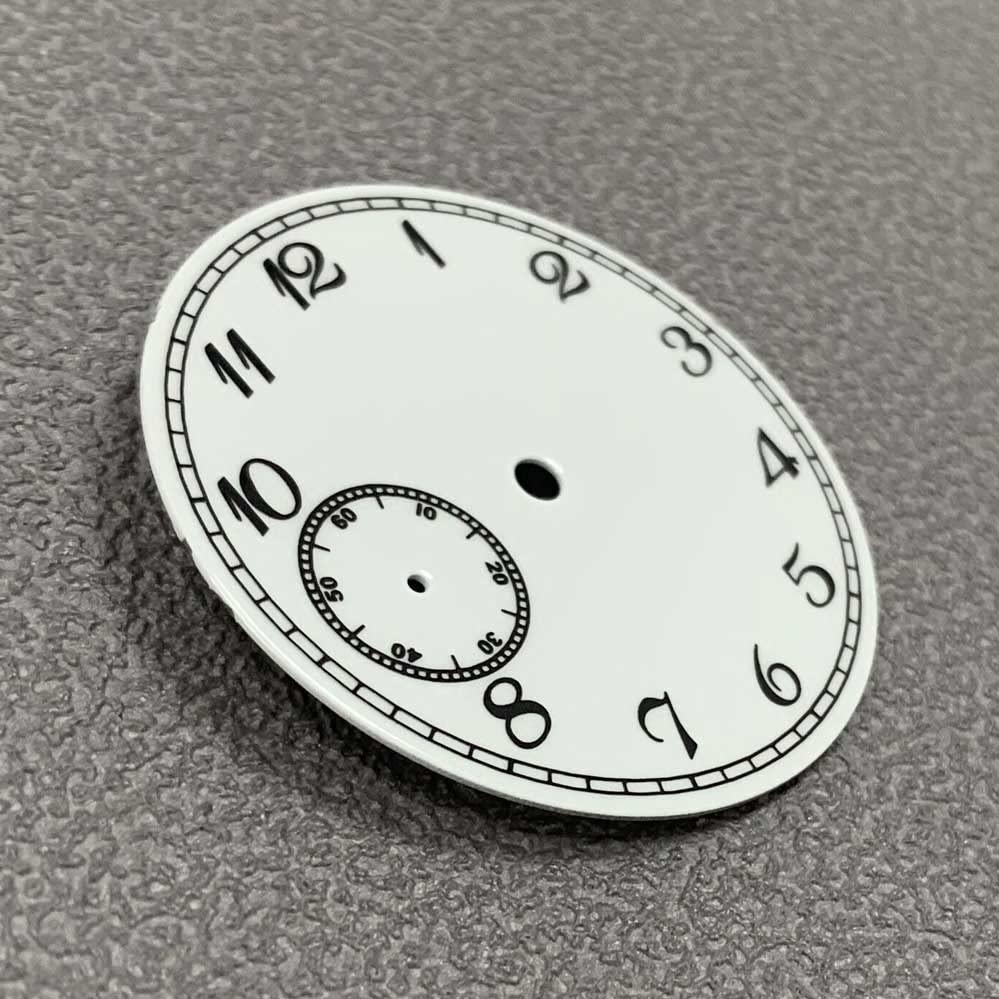 Watch Upgrade Parts 37MM Blue Watch Hand Watch Dial Rplacement for ETA6497 ST3600 Watch Movement Accessories