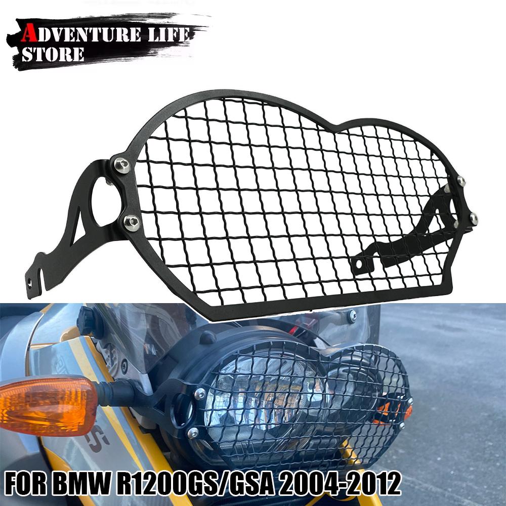 R1200GS 2004-2012 Headlight Guard Protector For BMW R1200GS R 1200 R1200 GS 1200 GS1200 ADV Motorcycle Adventure Grille Cover