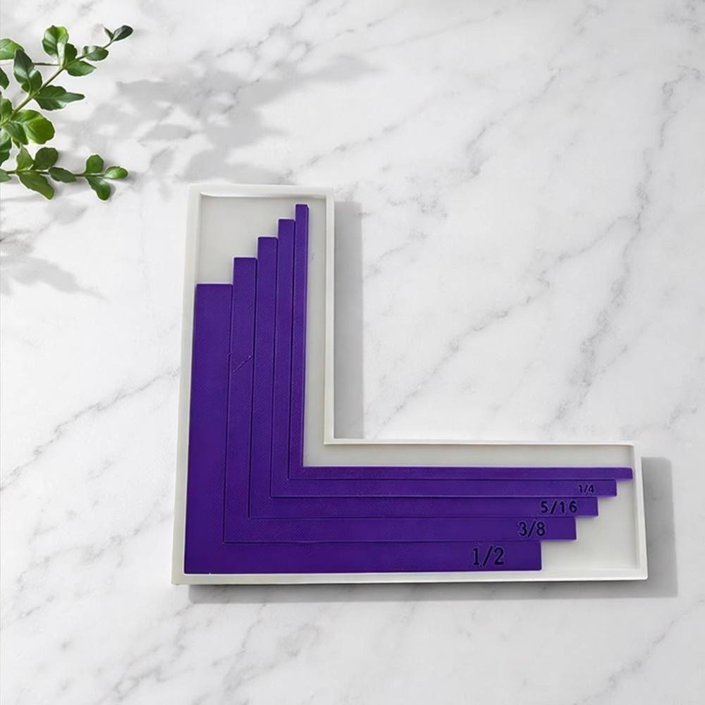 With Storage Case Paper Craft Alignment Guide Color-Coded Card Positioning Tool Paper Crafting