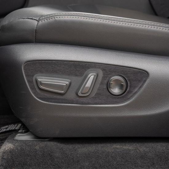 2x Car Seat Adjust Handle Button Panel Cover Accessories For Prado LC250 2024-25