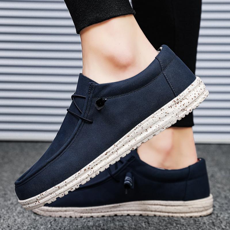 Модная мужская повседневная обувь, мужские мокасины, кожаные кроссовки, модная обувь на плоской подошве для отдыха на открытом воздухе, удобная мужская обувь для ходьбы, мокасины, легкие, большого размера