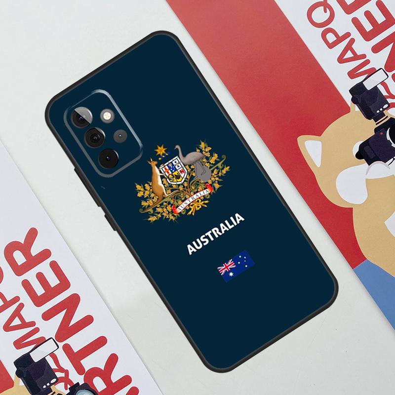 Australia Flag Case For Samsung Galaxy A52 A32 A12 A56 A36 A16 A13 A23 A33 A53 A54 A34 A14 A15 A35 A55 A17