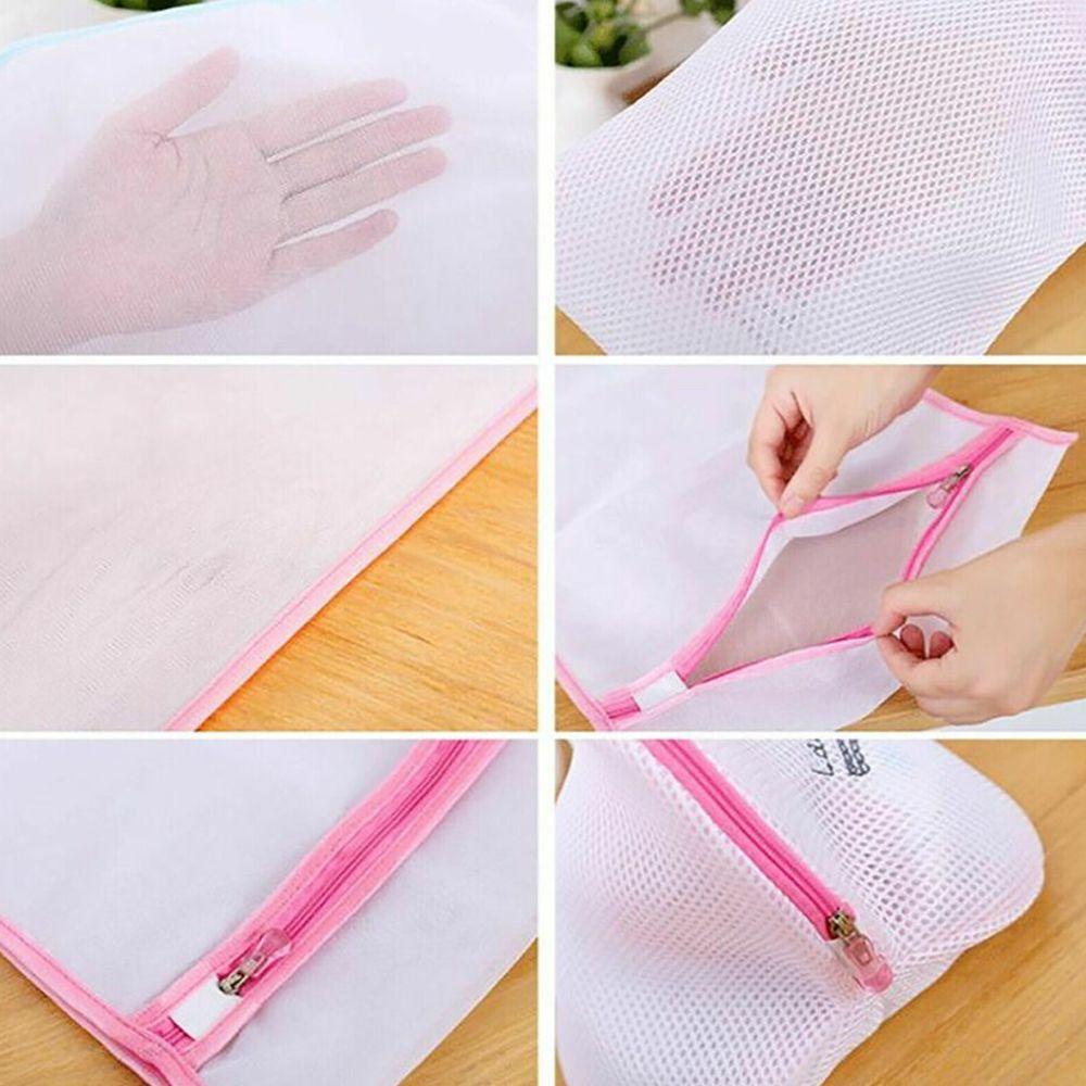 Fine and Coarse Net Zippered Laundry 3 Sizes Clothes Protection Net Lingerie Clothes Washing