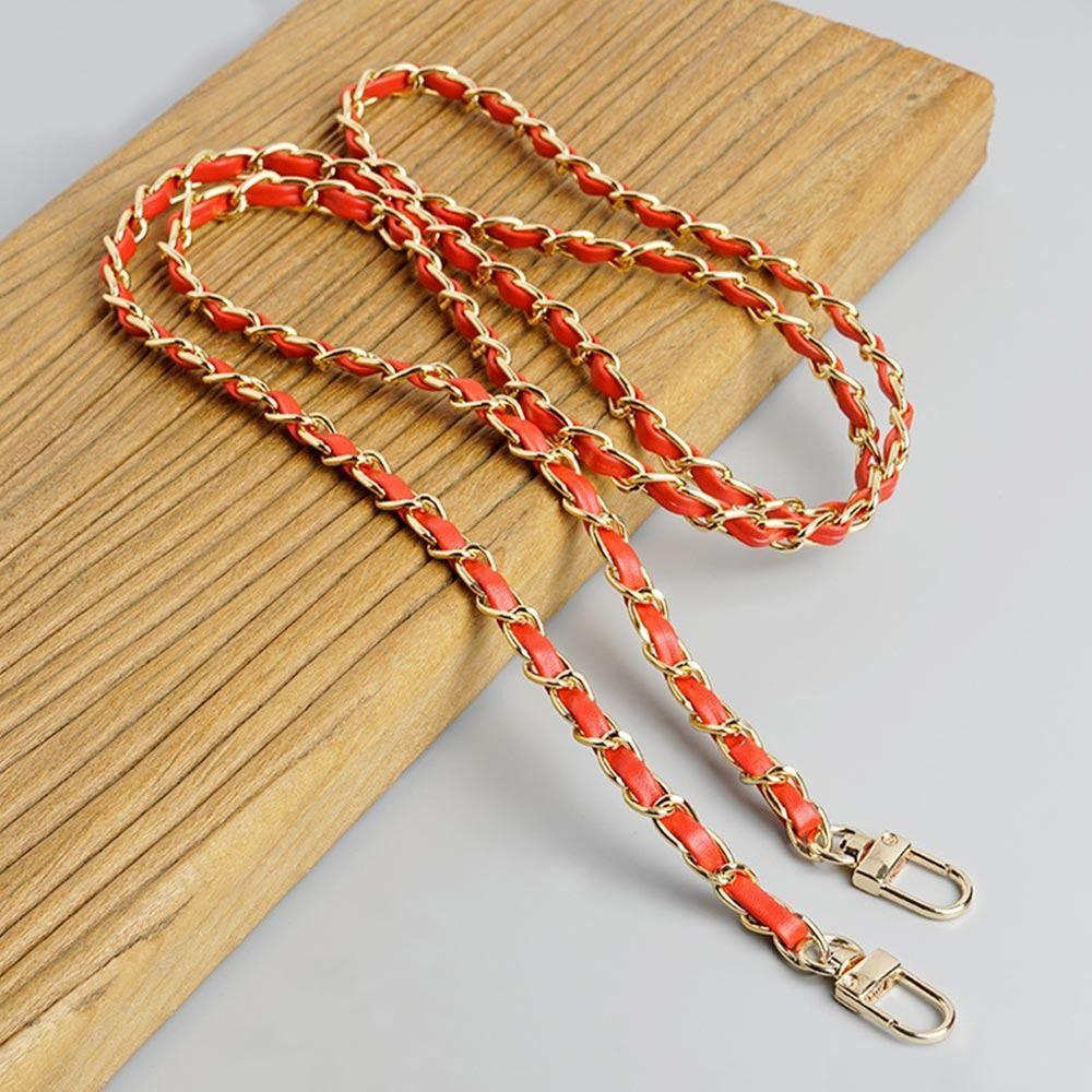 Сменный ремень для сумки на плечо из искусственной кожи, ремни для рюкзака, высококачественная металлическая цепочка для сумки