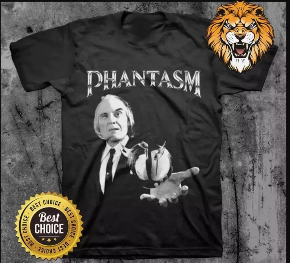 Phantasm Inspired Tall Man Reprint T-Shirt Horror Movie Black Graphic HOT ITEM