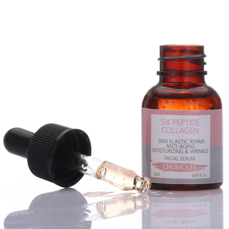 2PCS Collagen Face Serum Peptides Fade Fine Lines Wrinkle Lift Firming Moisturizing Skin Care Essence