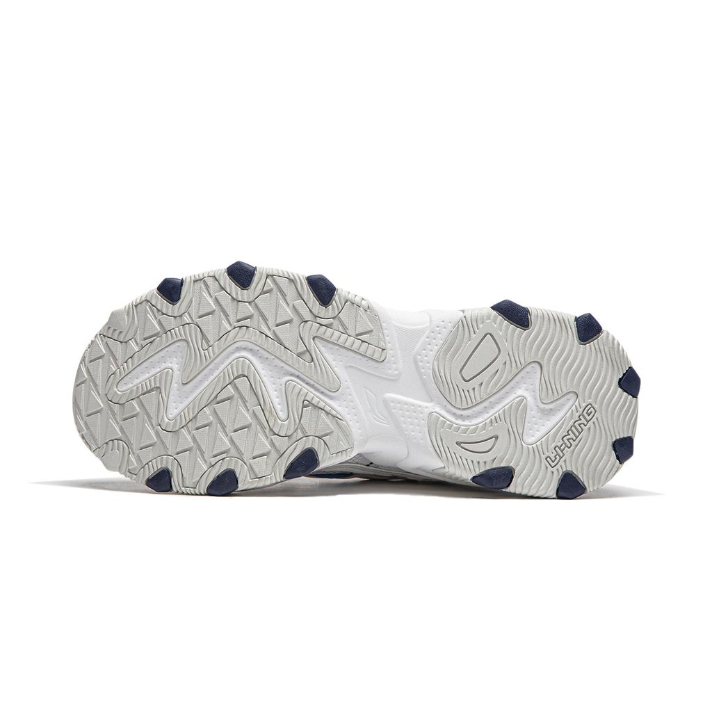 Li-Ning Cat Paw Lite 2 модные классические амортизирующие нескользящие низкие папины туфли женские кроссовки стандарт-белый AGCU070-1