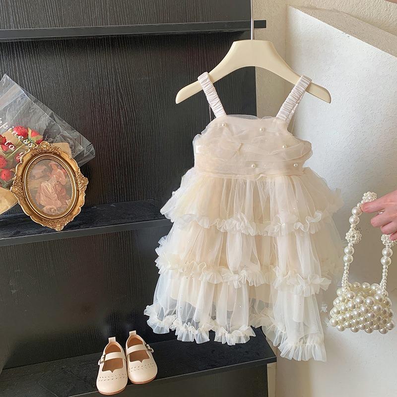 Новое пышное платье принцессы для девочек Sling Cake