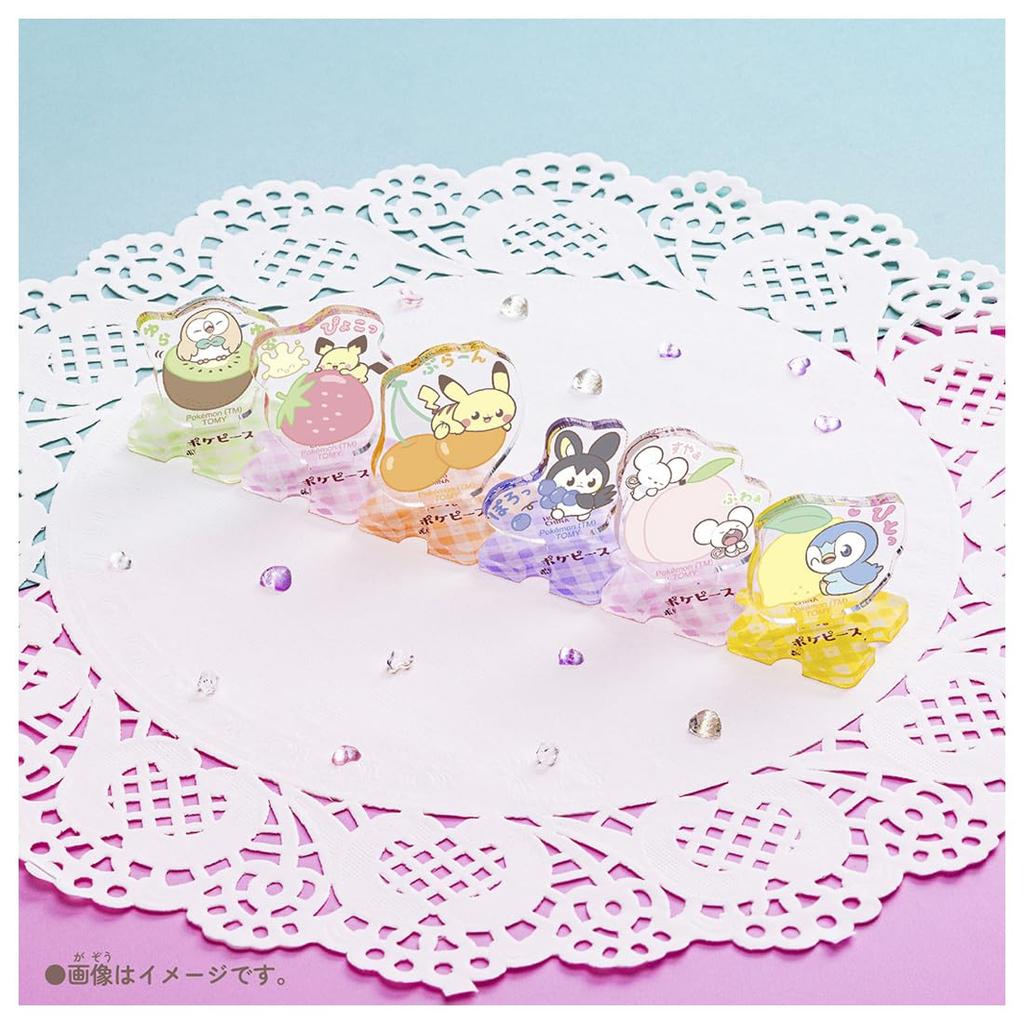 TAKARA TOMY Pocket Monsters Poke Piece Acrylic Stand Colorful Fruits Box - -
