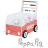 Chariot de marche multifonction - ROBA - Peppa Pig - Avec centre d'activités en forme de bus - Corail