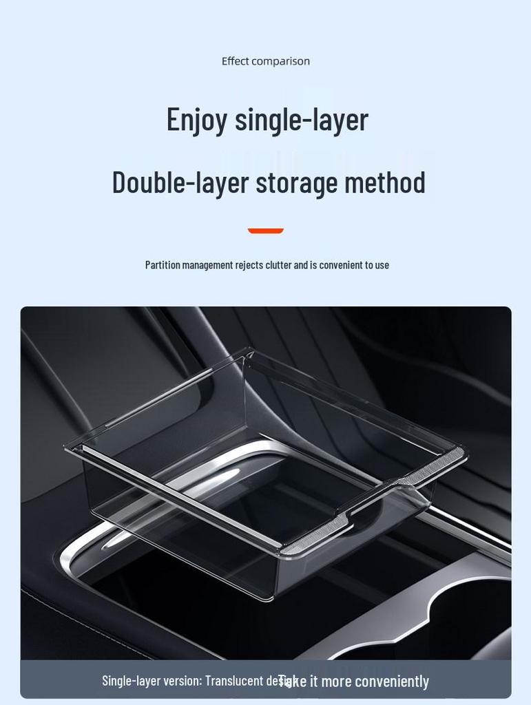Compatible Armrest, Console, and Trim Accessories for Tesla Model 3/Y