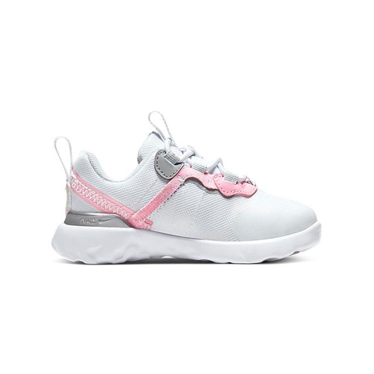 Nike Кроссовки React Element 55 Низкие Беговые Серый Розовый Для Младенцев и Малышей CK4083-102