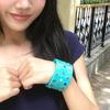 Resin Beach Rhinestone Bangle Chunky Open Bracelet Geometric Shell Bracelets Y2k Style