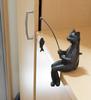 Cat Figurine Cat Figurine Antique Goods [Fishing Cat]