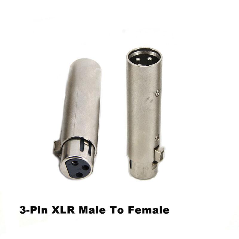 1 шт. 3-контактный XLR-штекер, гнездо для подключения аудио-микрофона, микрофонного адаптера, разъем XLR с 3-контактным штекером для гнезда XLR