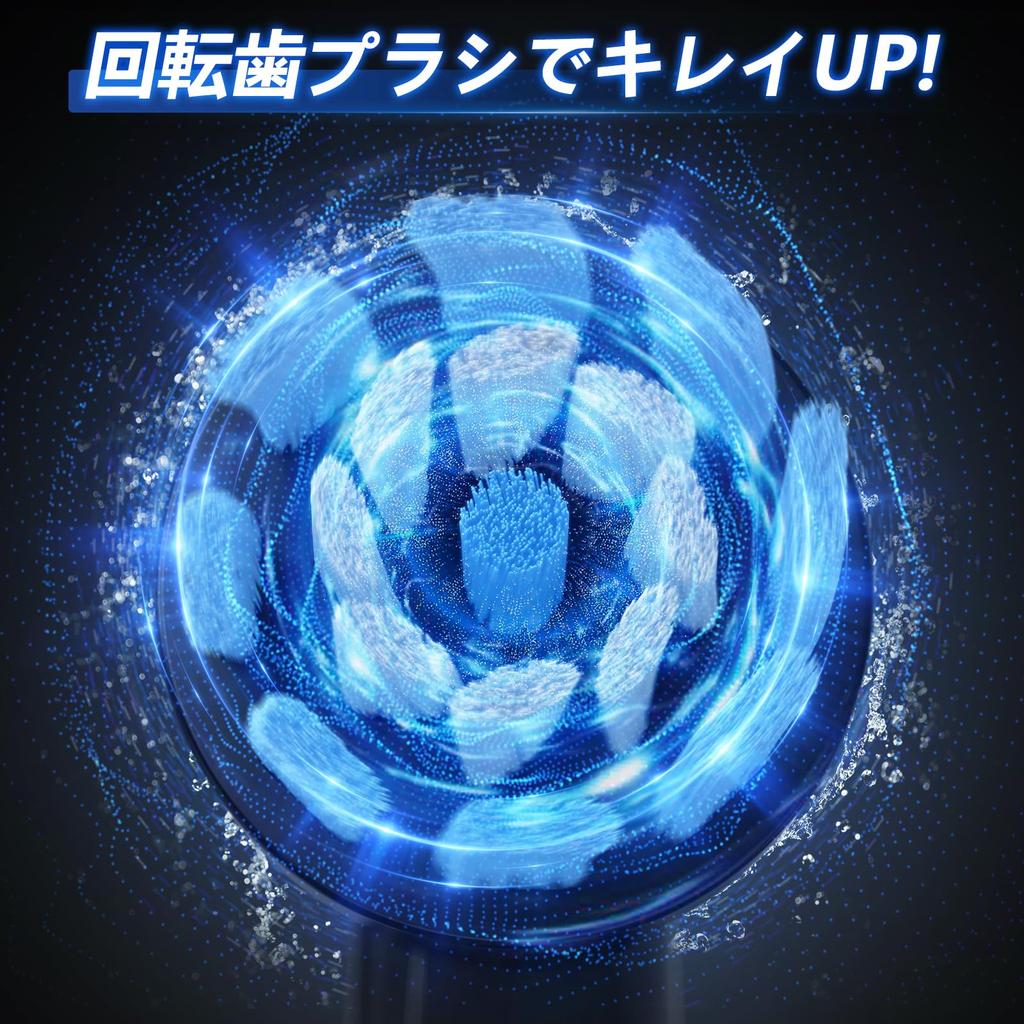 Rotating electric double 5 replacement use toothbrush, button, brushes, 30-day