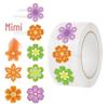Cartoon Holiday Gift Sealing Stickers - 500 Self-Adhesive Journal Stickers per Roll