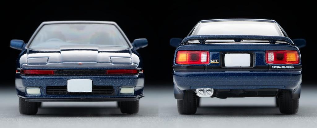 Tomica Limited Vintage Neo LV-N106f Toyota Supra 2.0 GT Twin Turbo Navy Blue 87 Year Готовый продукт