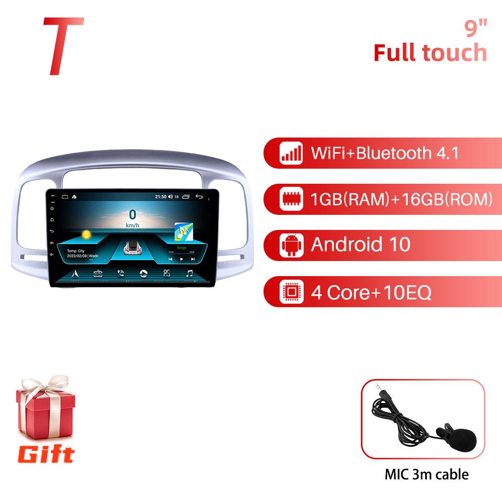 2 Din Автомобильный мультимедийный проигрыватель для Hyundai Accent 2006-2011 Экран Android Радио Стерео GPS Навигация Головное устройство Автомагнитола Carplay